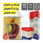 پکیج تعویض روغن پژو 405 و پارس و سمند (موتور 1800) پارس پایا 20W-50 SJ