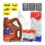 پکیج تعویض روغن تیبا کوییک ساینا اطلس سهند بهران سوپر رانا 10W-40 SN PLUS