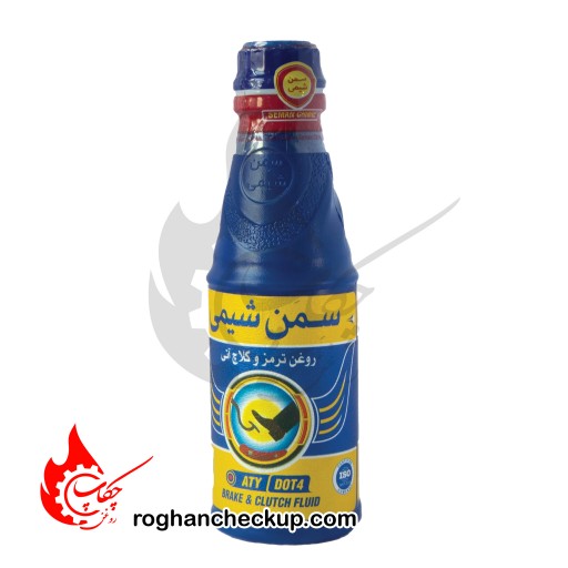 @rt-seman-dot4 روغن ترمز سمن شیمی آبی DOT4 - تصویر 1